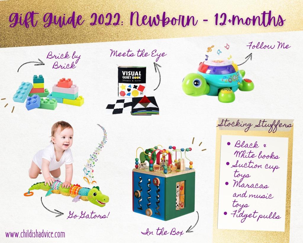 Gift Guide 2022: Newborn - 12+ Months